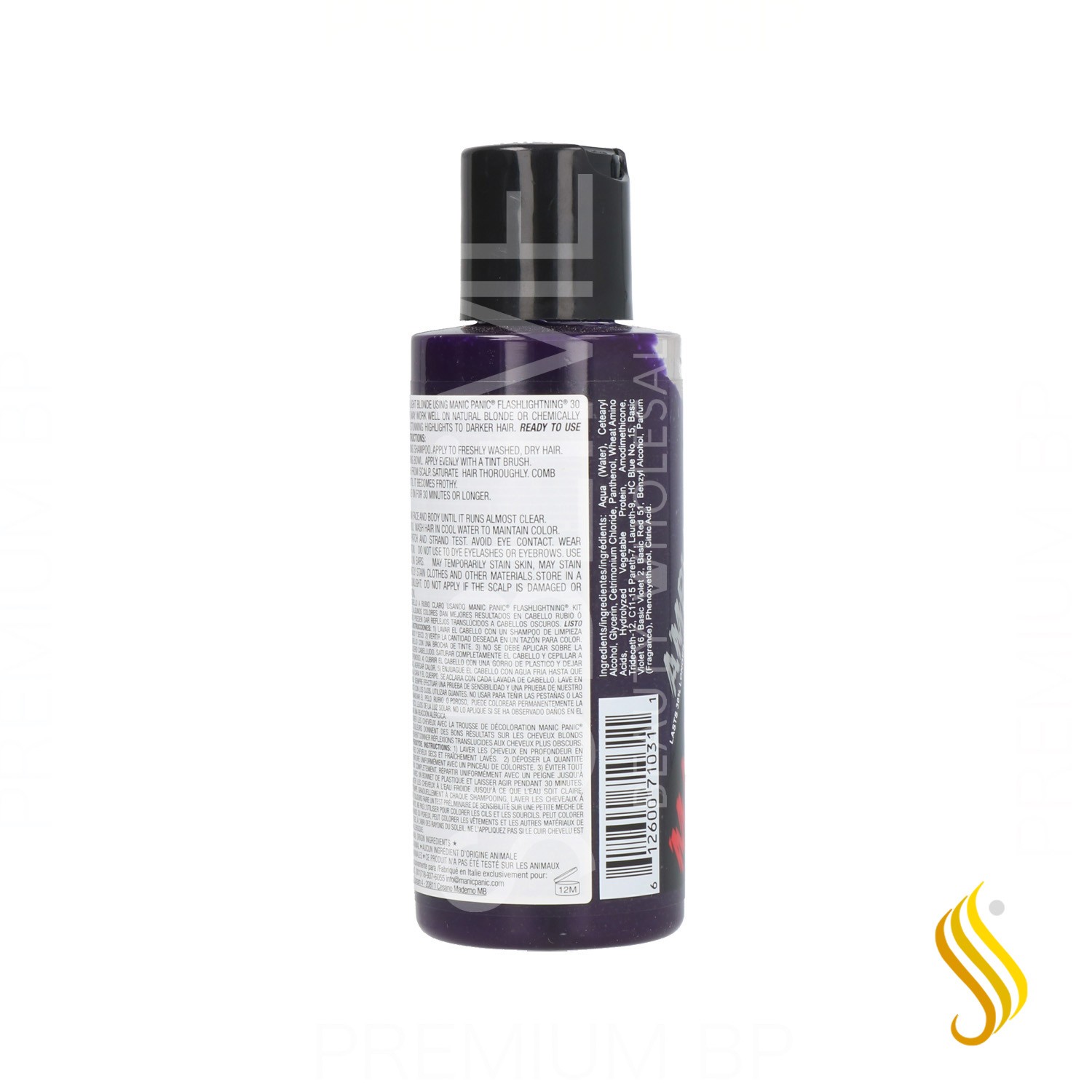 Manic Panic Amplified 118 ml em cor ultravioleta
