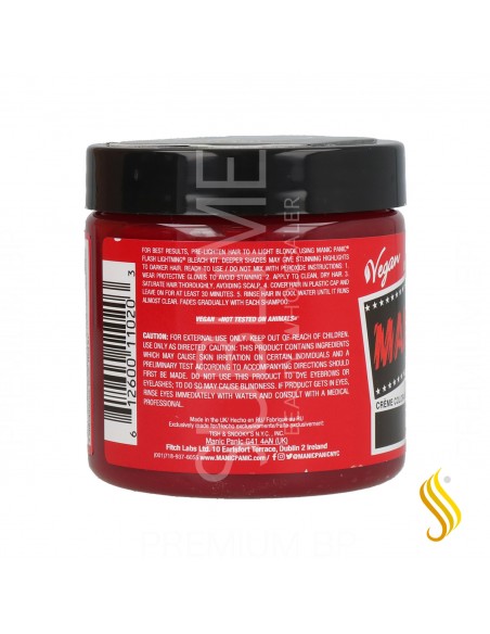 Manic Panic Classic 118 ml Color Pillarbox Red