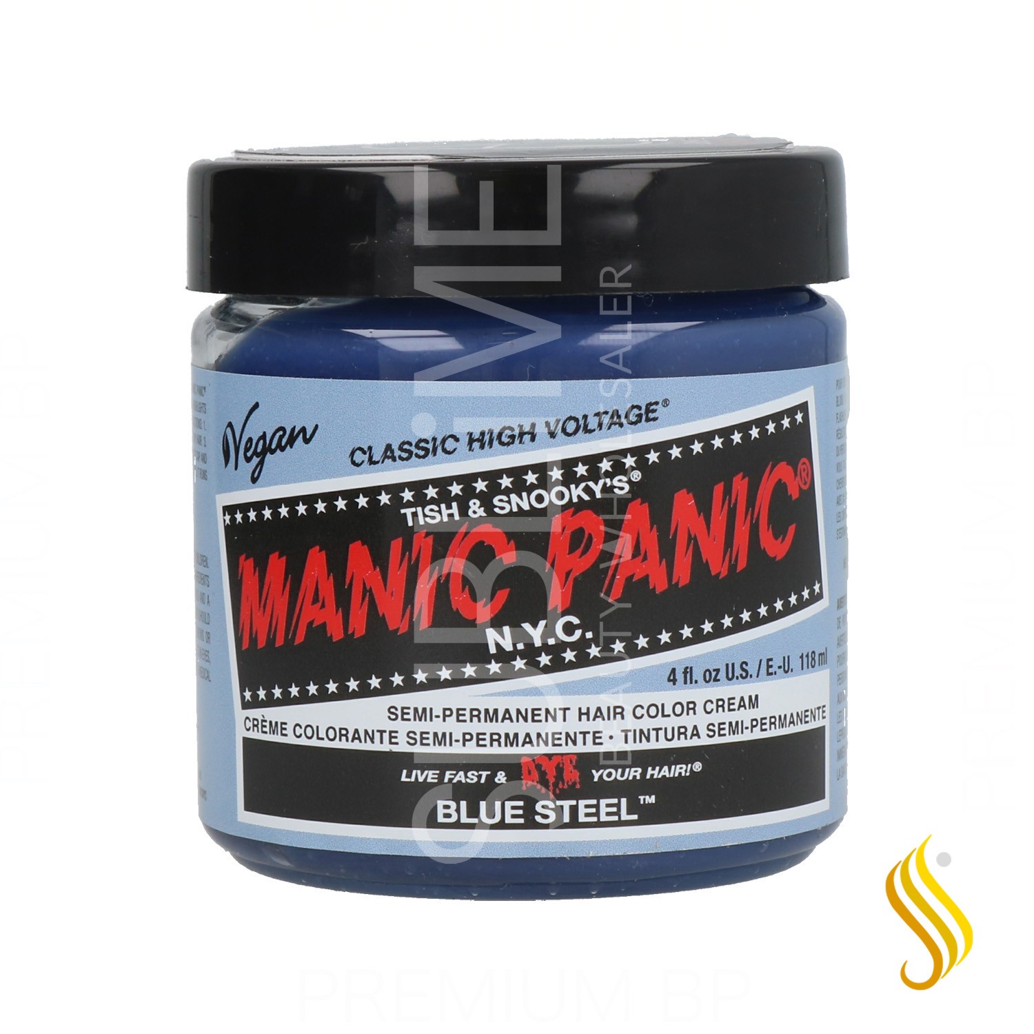 Manic Panic Classic 118 ml Cor Azul Aço