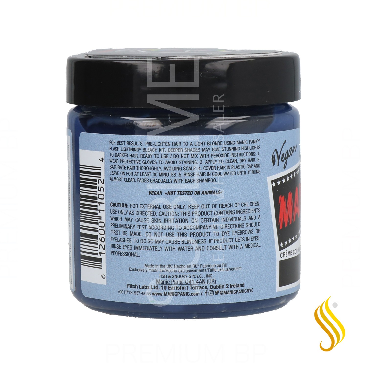 Manic Panic Classic 118 ml Cor Azul Aço