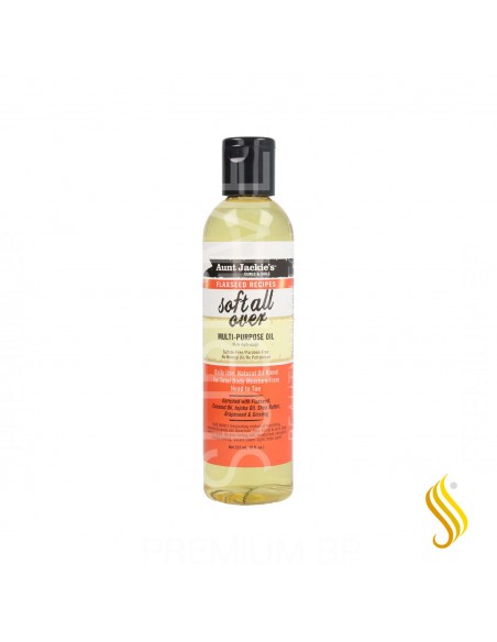 Aunt Jackie's Flaxseed Recipes Soft All Over Aceite Multiusos 237 ml