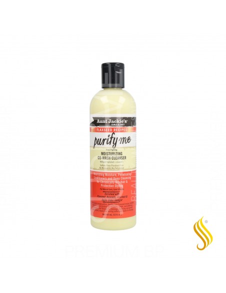 Aunt Jackie's Flaxseed Recipes Purify Me Limpiador Co-Wash Hidratante 355 ml