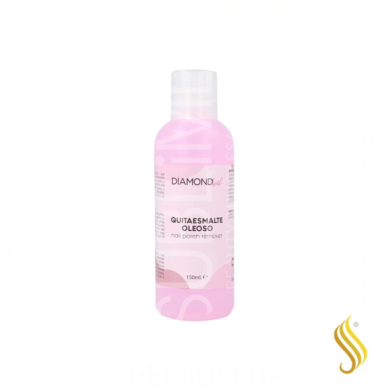 Diamond Girl Quitaesmalte Oleoso con Glicerina Y Aceite de Recino 150ml
