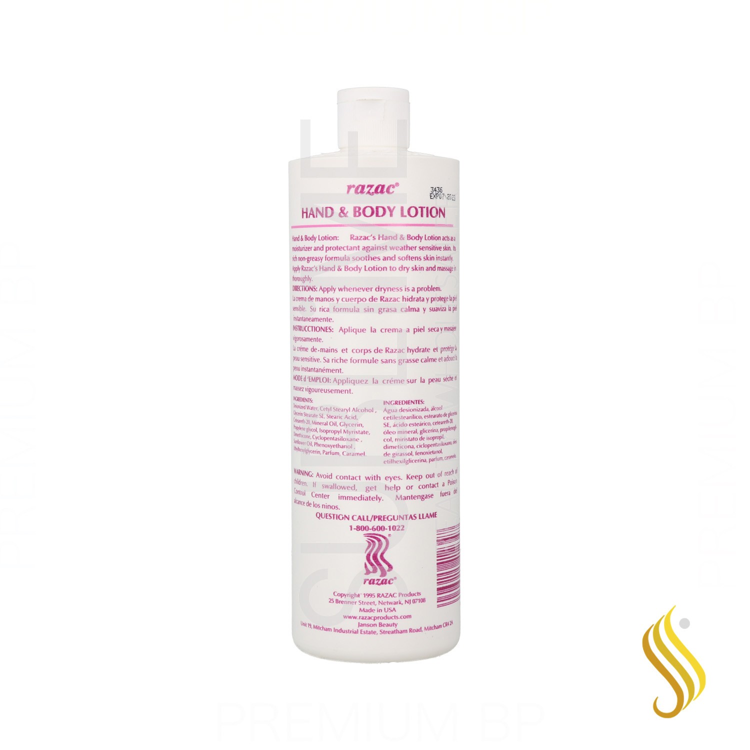 Razak Hand & Body Lotion 474 Ml