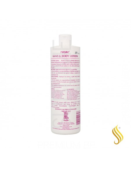 Lotion pour les mains et le corps Razak 474 ml