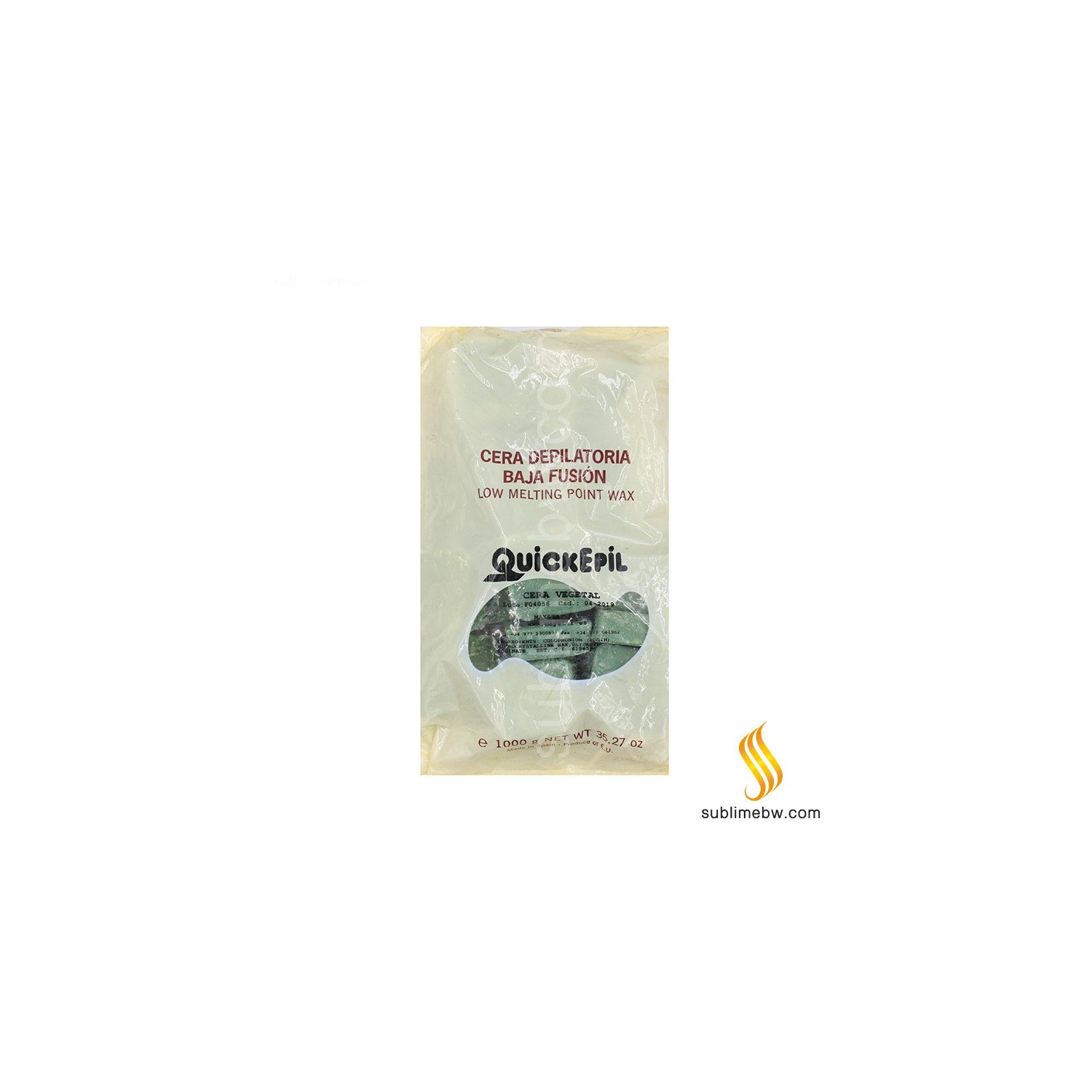 Quickepil Cire Traditionnelle Vegetal 1k