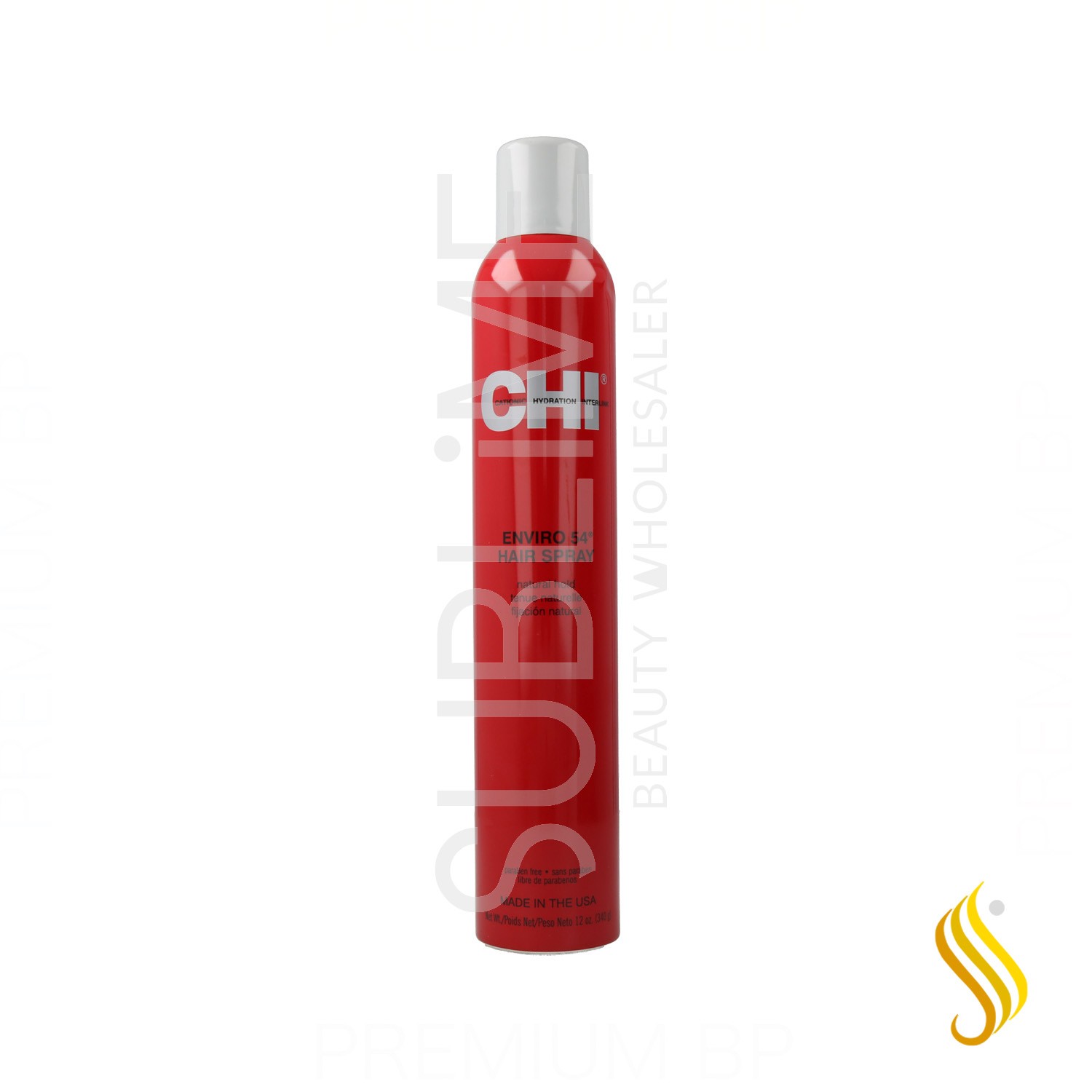 Farouk Chi Enviro 54 Cheveux Spray Fort Naturel 340g
