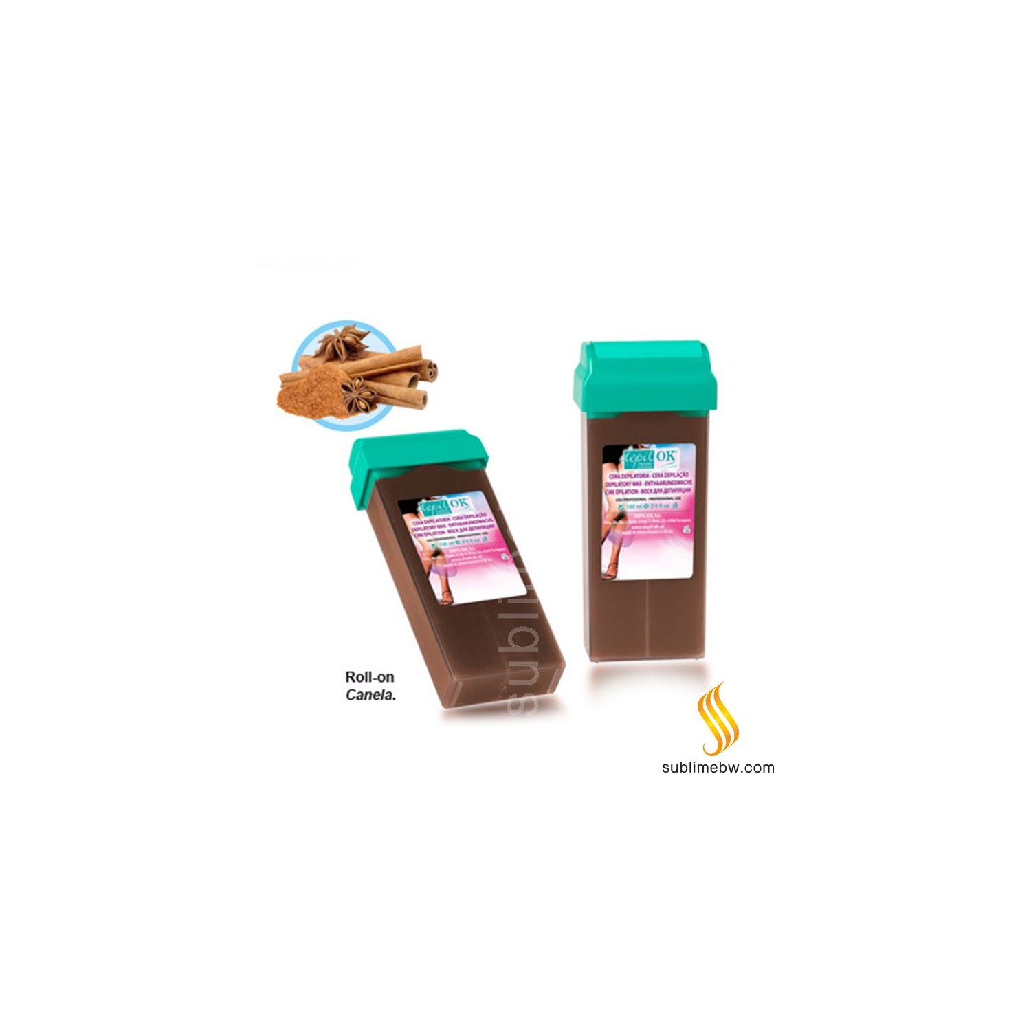 Depil Ok Roll-on Compact Cinnamon 100 Ml