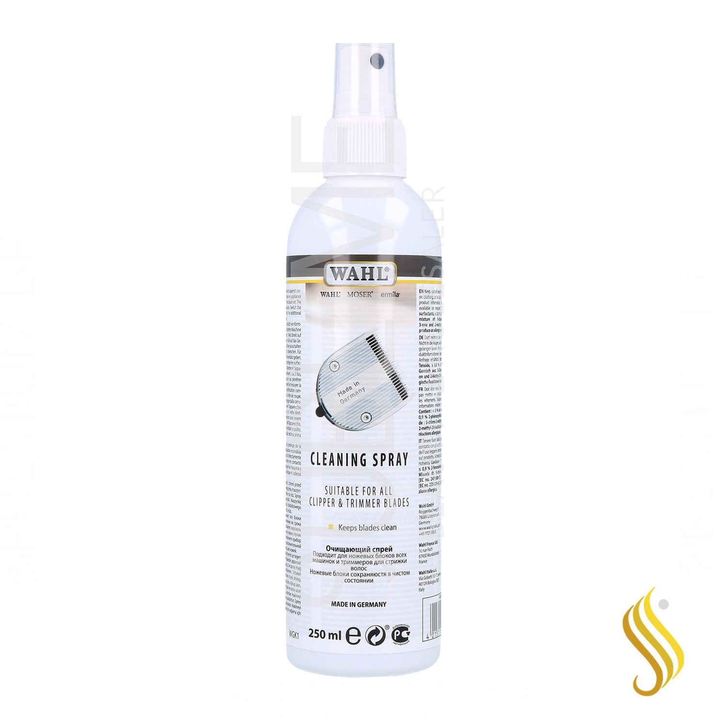 Wahl Spray Limpiador/ Limpiador Lâminas 250 ml (4005-7052)