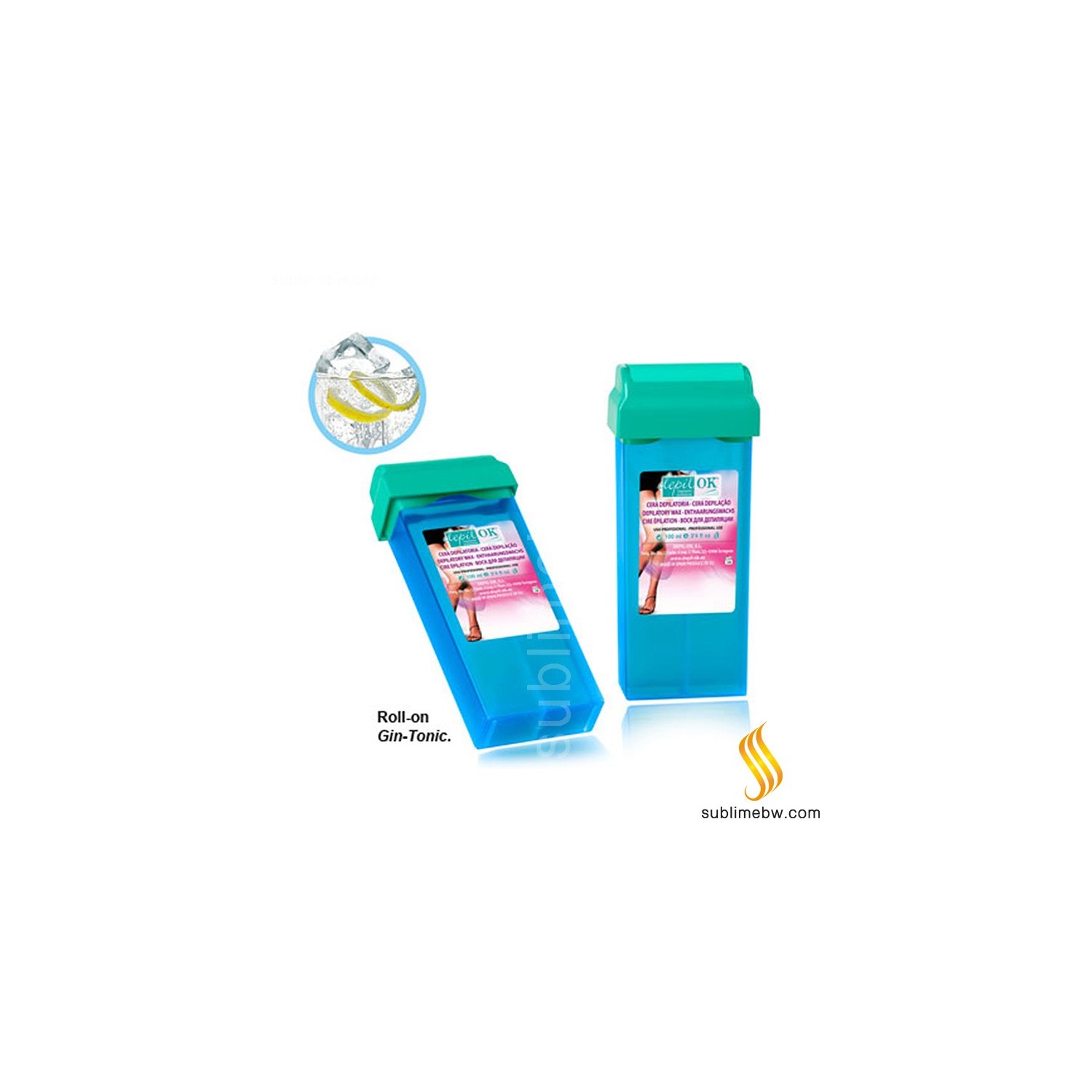 Depil Ok Roll-on Compacto Gintonic 100 Ml 