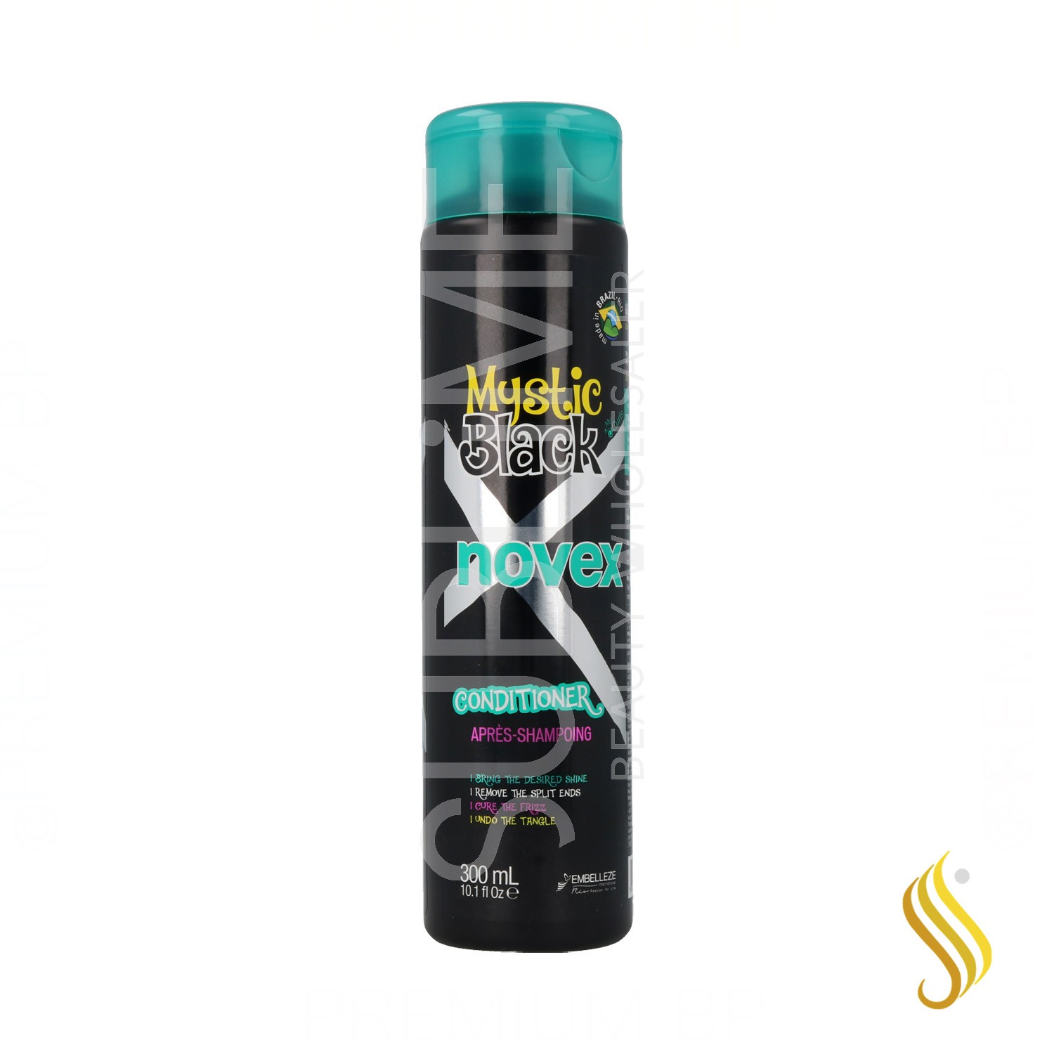 Novex Santo Black Poderoso Condicionador 300 ml (Mystic Black)