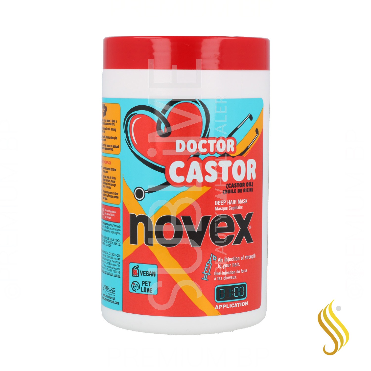 Novex Doctor Castor Máscara Capilar 400 ml (Castor)