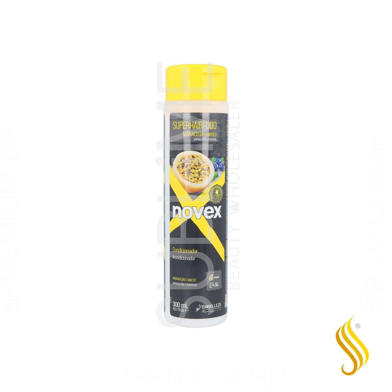 Novex Superhairfood Maracujá+Mirtilo Condicionador 300ML