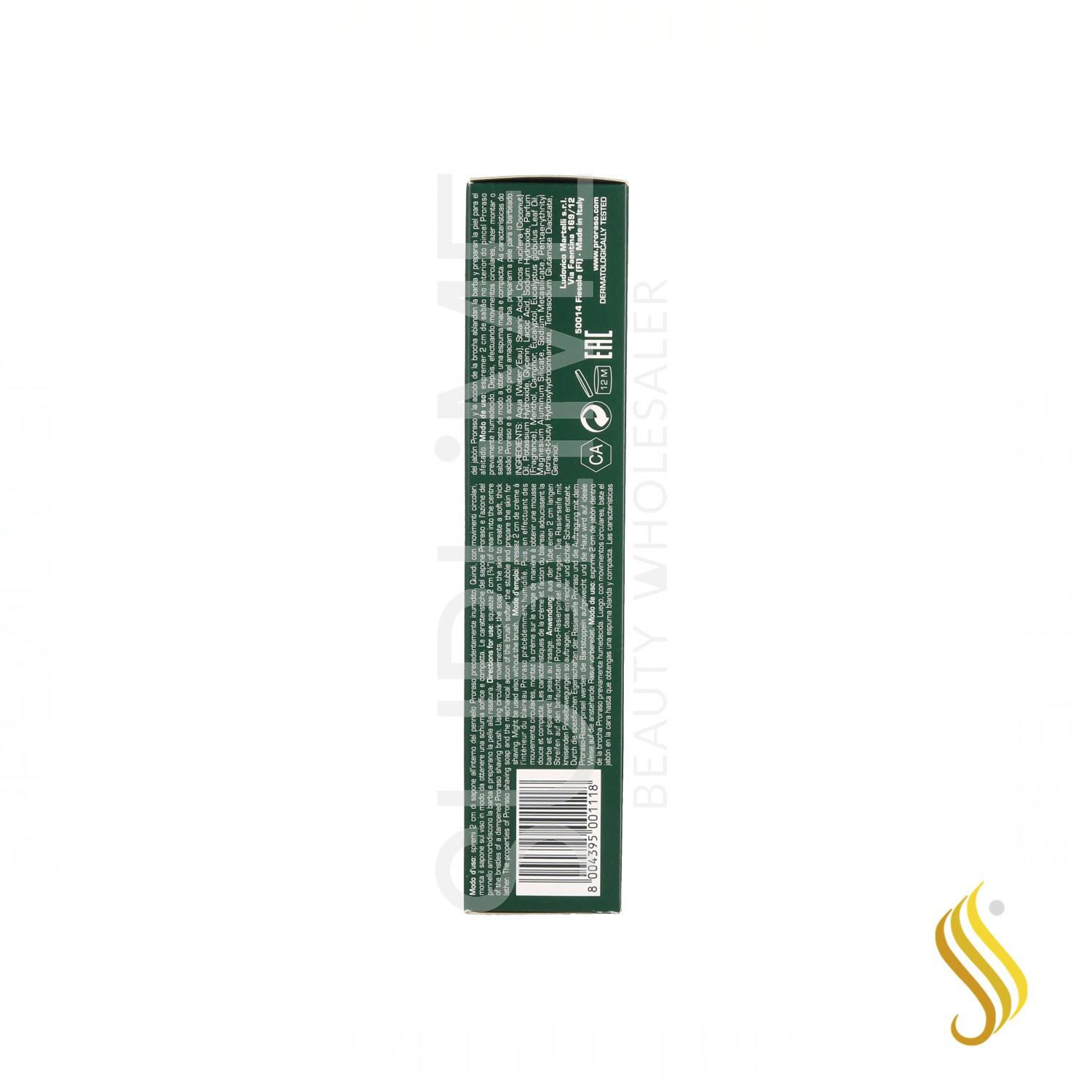 Proraso Eucalyp & Menthol Shaving Crème 150 ml