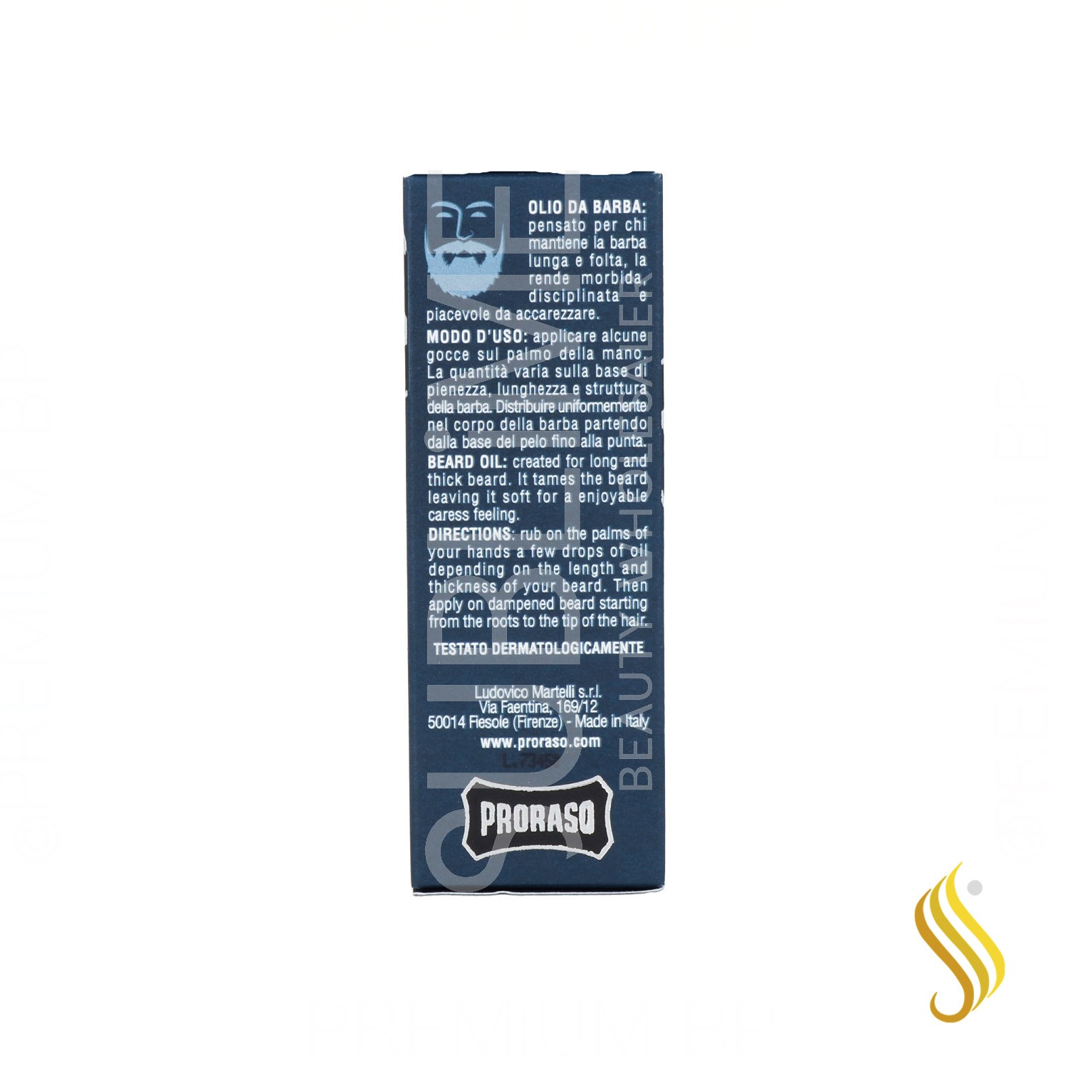 Proraso Azur Lime Beard  OIL 30 ml