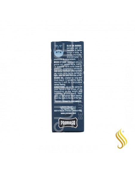Proraso Azur Lime Beard  Huile 30 ml