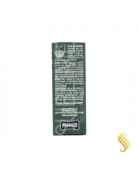 Proraso Cypress & Vetyver Beard Oil 30 ml