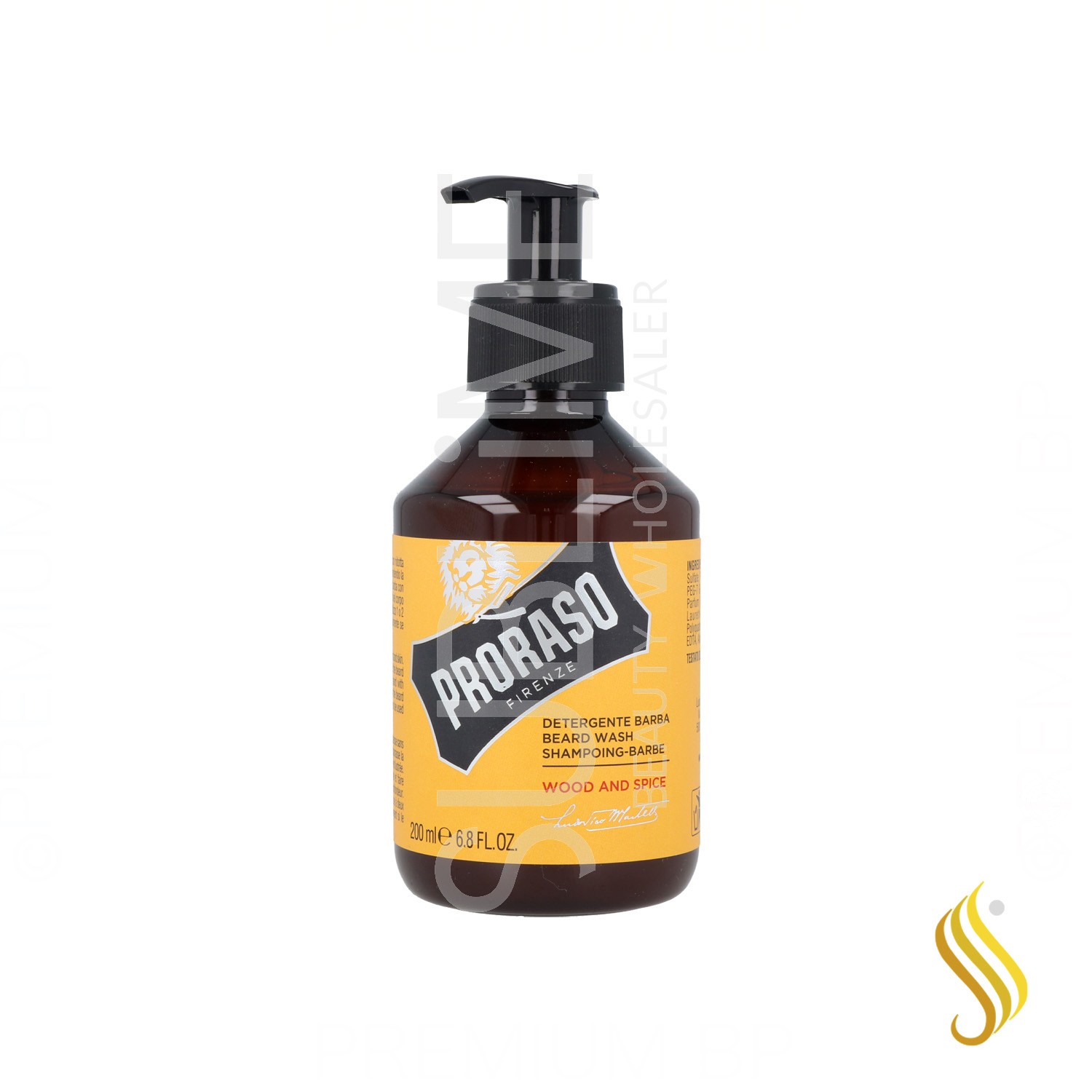 Proraso Wood & Spice Beard Wash-Shampoo Barbe 200 ml