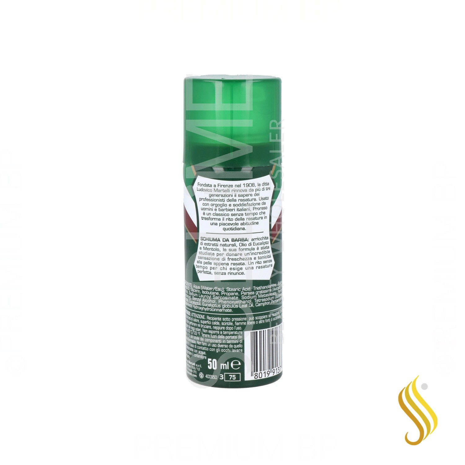 Proraso Eucalyp & Menthol Shaving Mousse de Barbe 50 ml