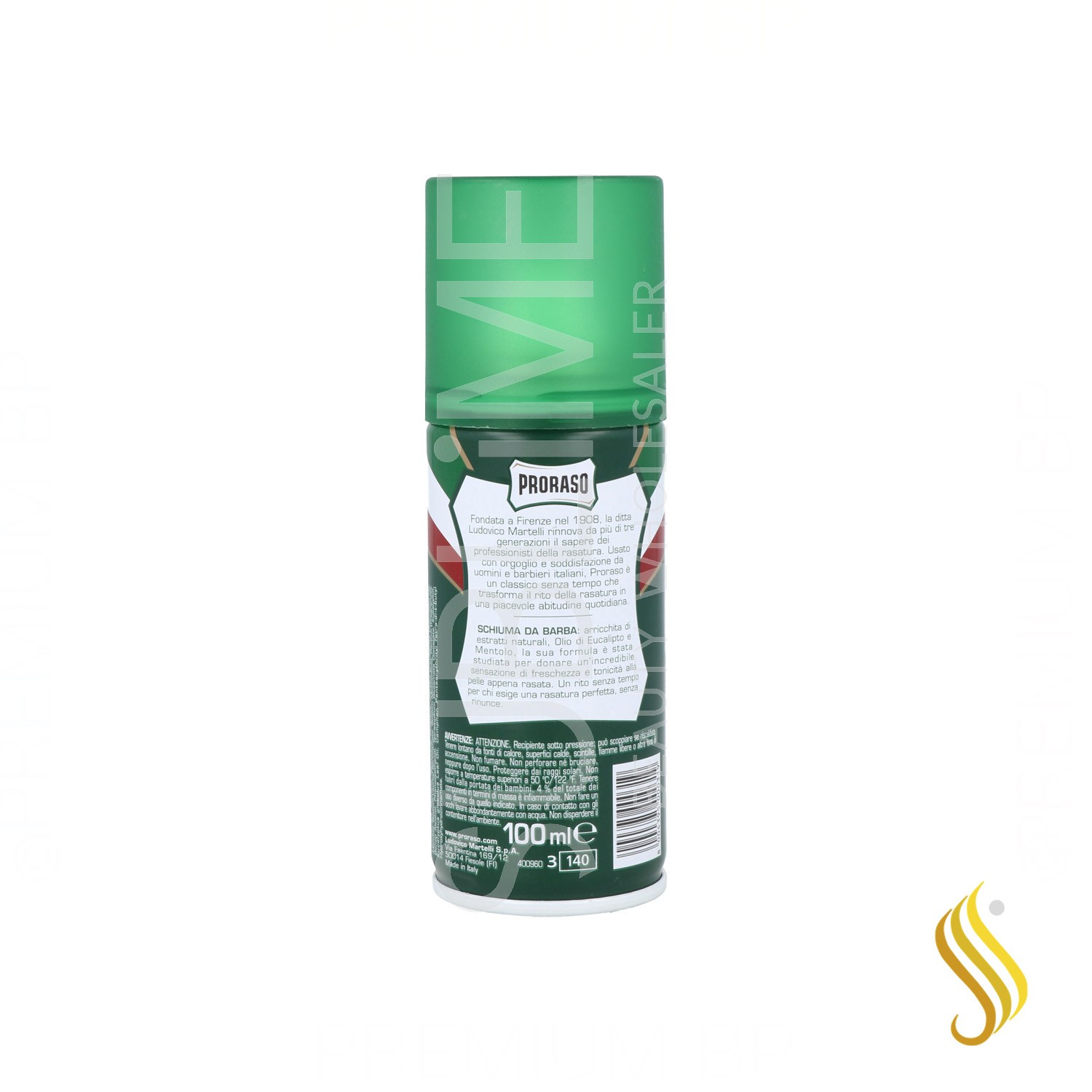 Proraso Eucalyp & Menthol Shaving Mousse de Barbe 100 ml