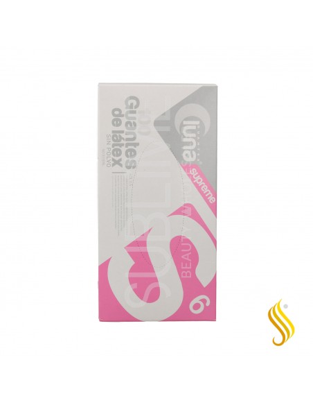 Gants Omare Luna Latex Blanc Sans Poudre Taille S 100 unités