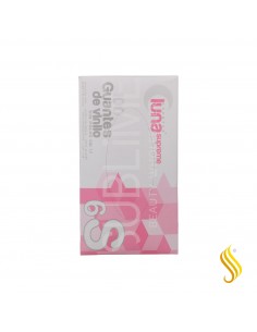 Omare Luna Gants en Vinyle Sans Poudre Taille S 100 unités