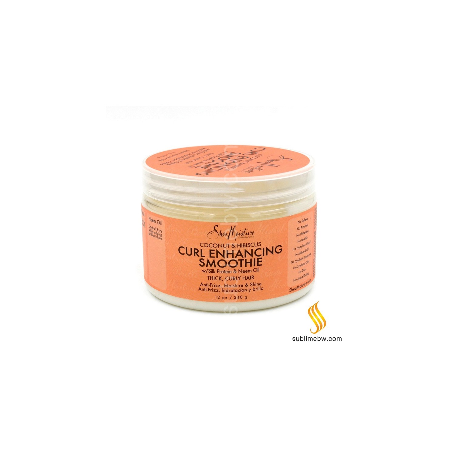 Shea Moisture Coconut & Hibiscus Curl Smoothie 340 Gr