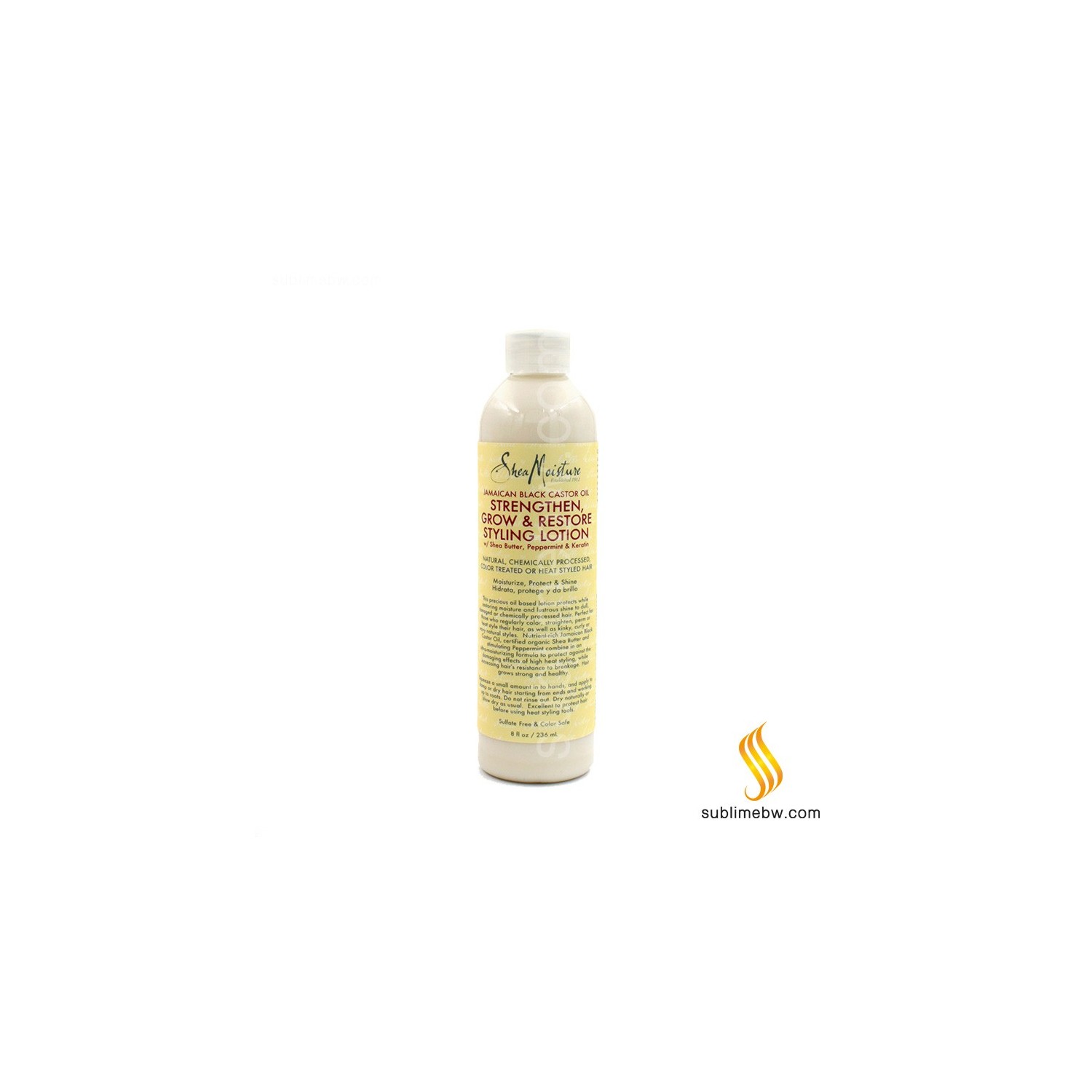 Shea Moisture Jamaican Noir Castor Oil Styling Lotion 236 Ml