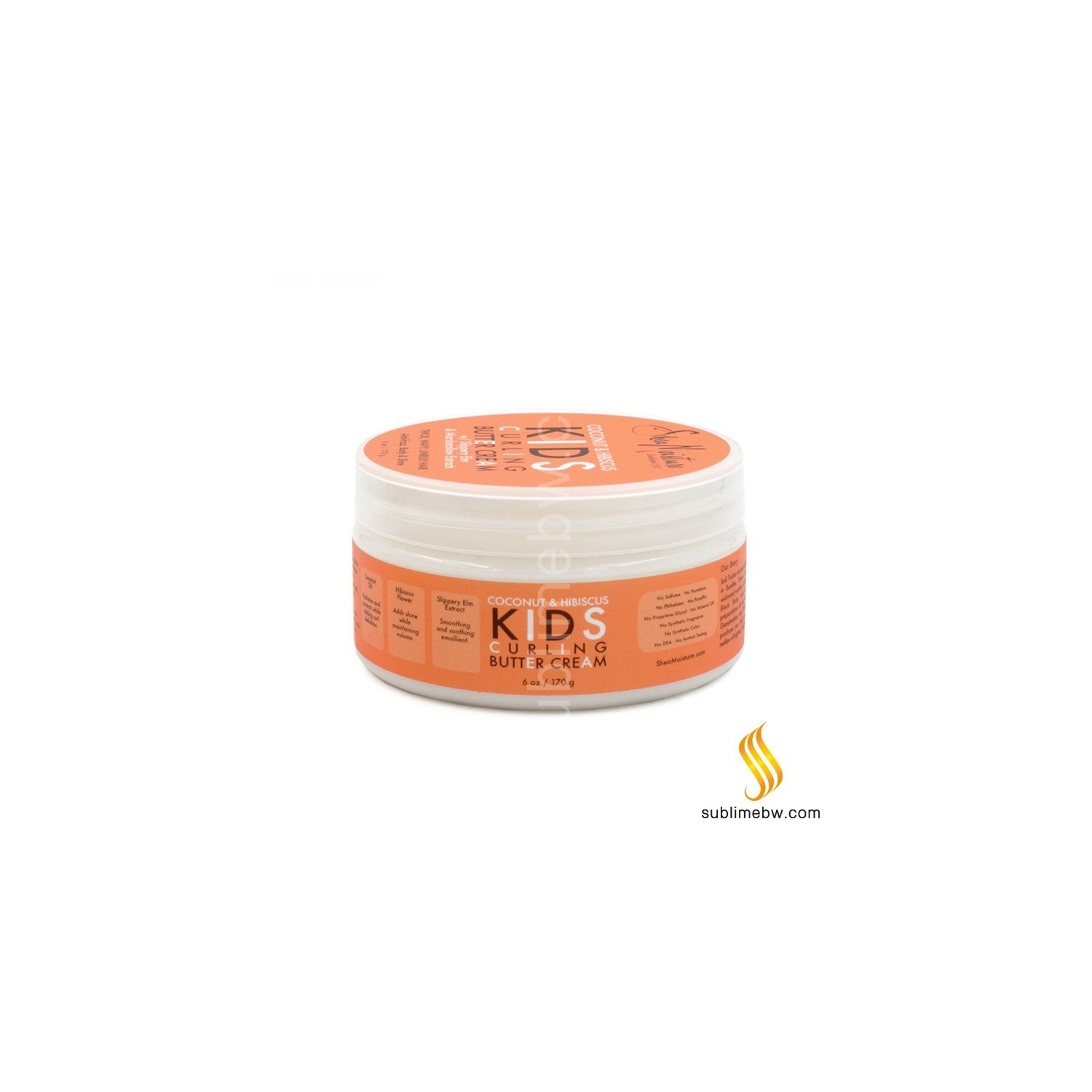 Shea Moisture Coconut & Hibiscus Kids Curl Butter Cream 170g