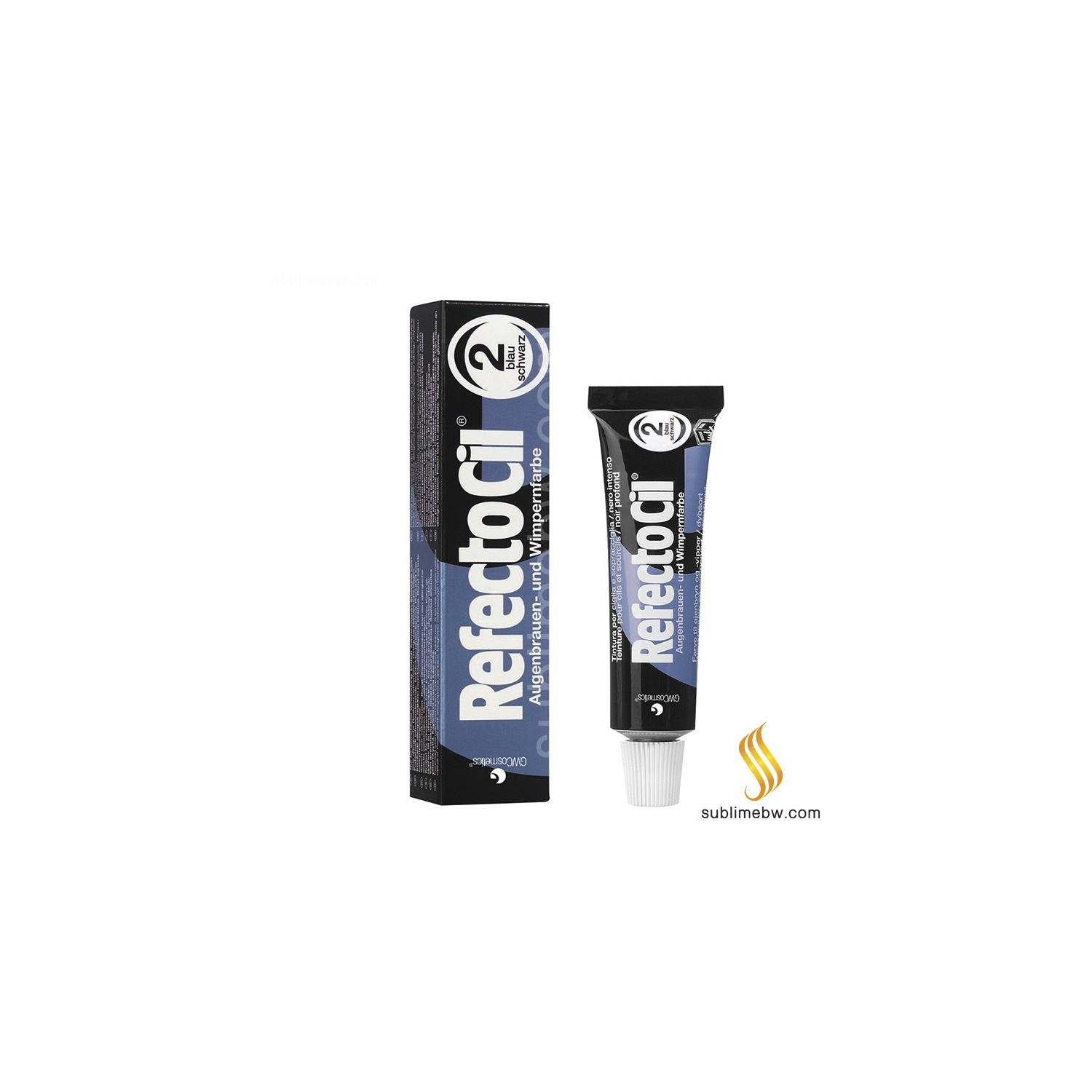 Refectocil Corante Cilios Nº/2 Neg Azul 15 Ml 