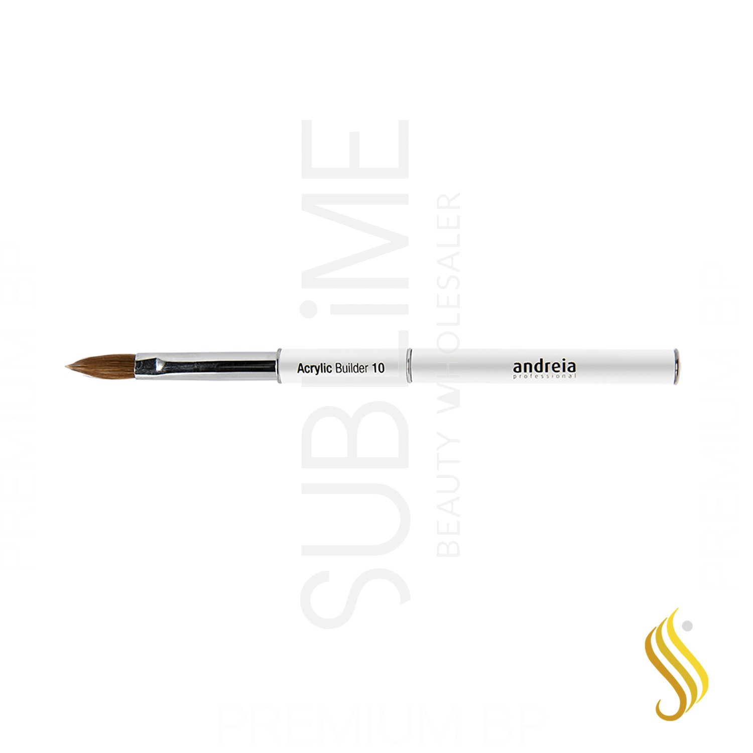 Andreia Professional Brush Acrylic Builder 10 Nail Brush
