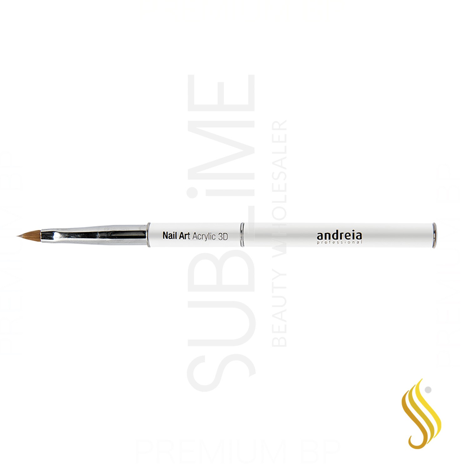 Andreia Professional Brush Nail Art Acrylic 3D Nail Brush