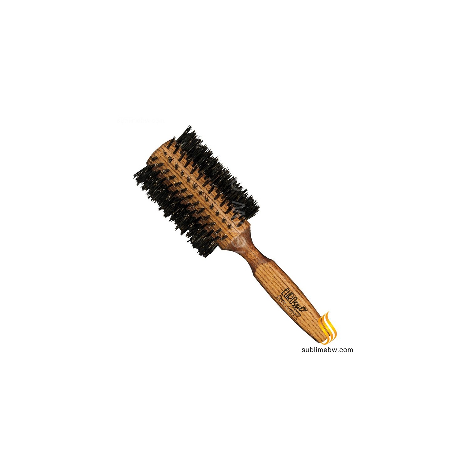 Eurostil Brosse Jabali Bois 33mm (00350)