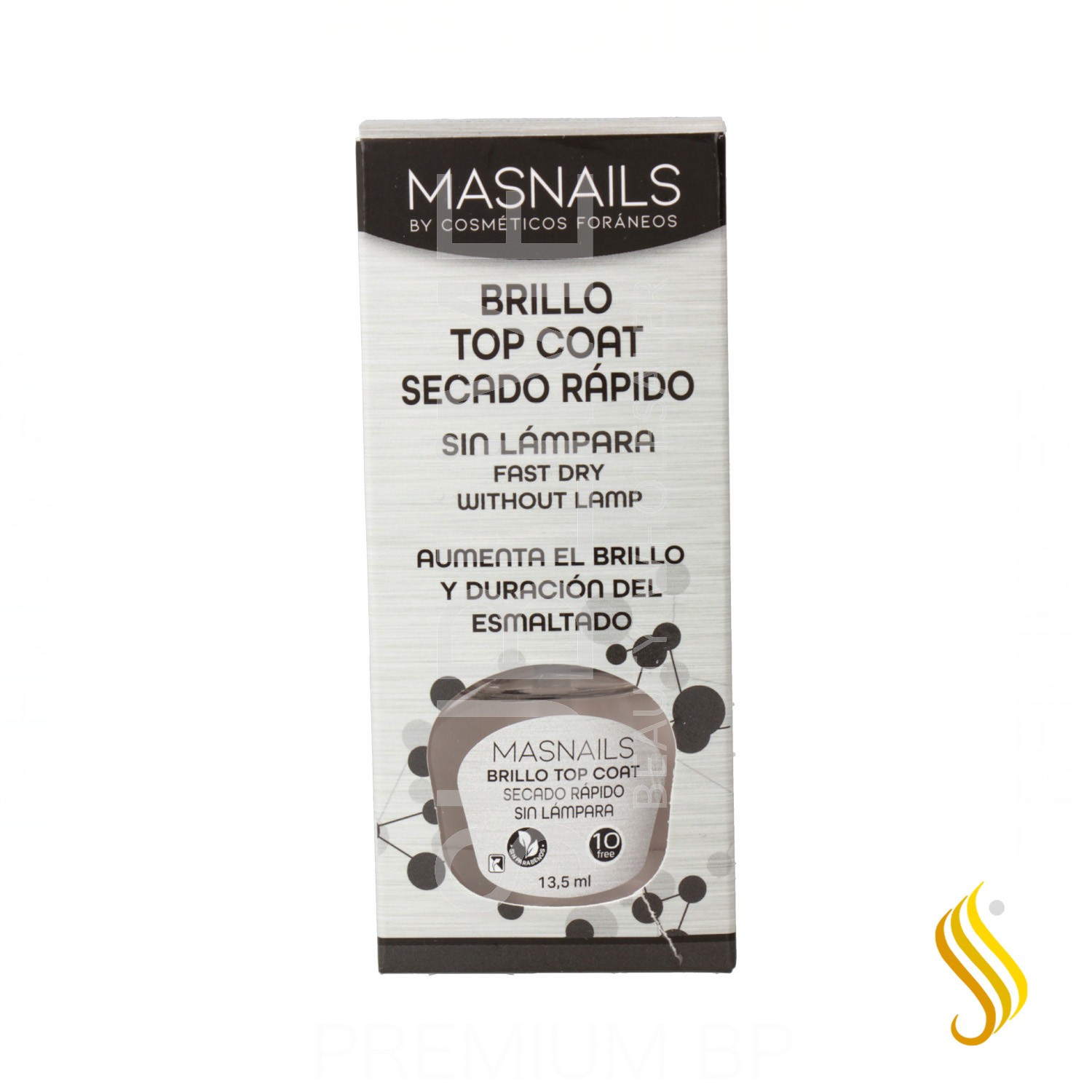 Masnails Shine Top Coat Quick Dry 13.5 ml