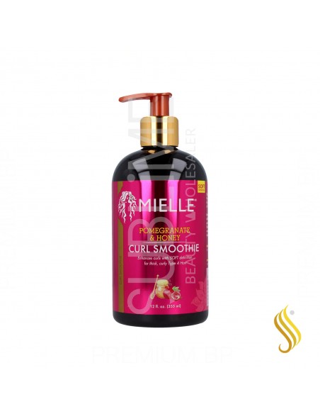 Mielle Pomegrante & Honey Curl Smoothie (Gel Para Rizos) 355 ml/12Oz