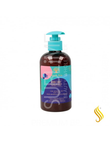 As I Am Born Curly Gel Definidor Cachos 240ML/8OZ (Crianças)