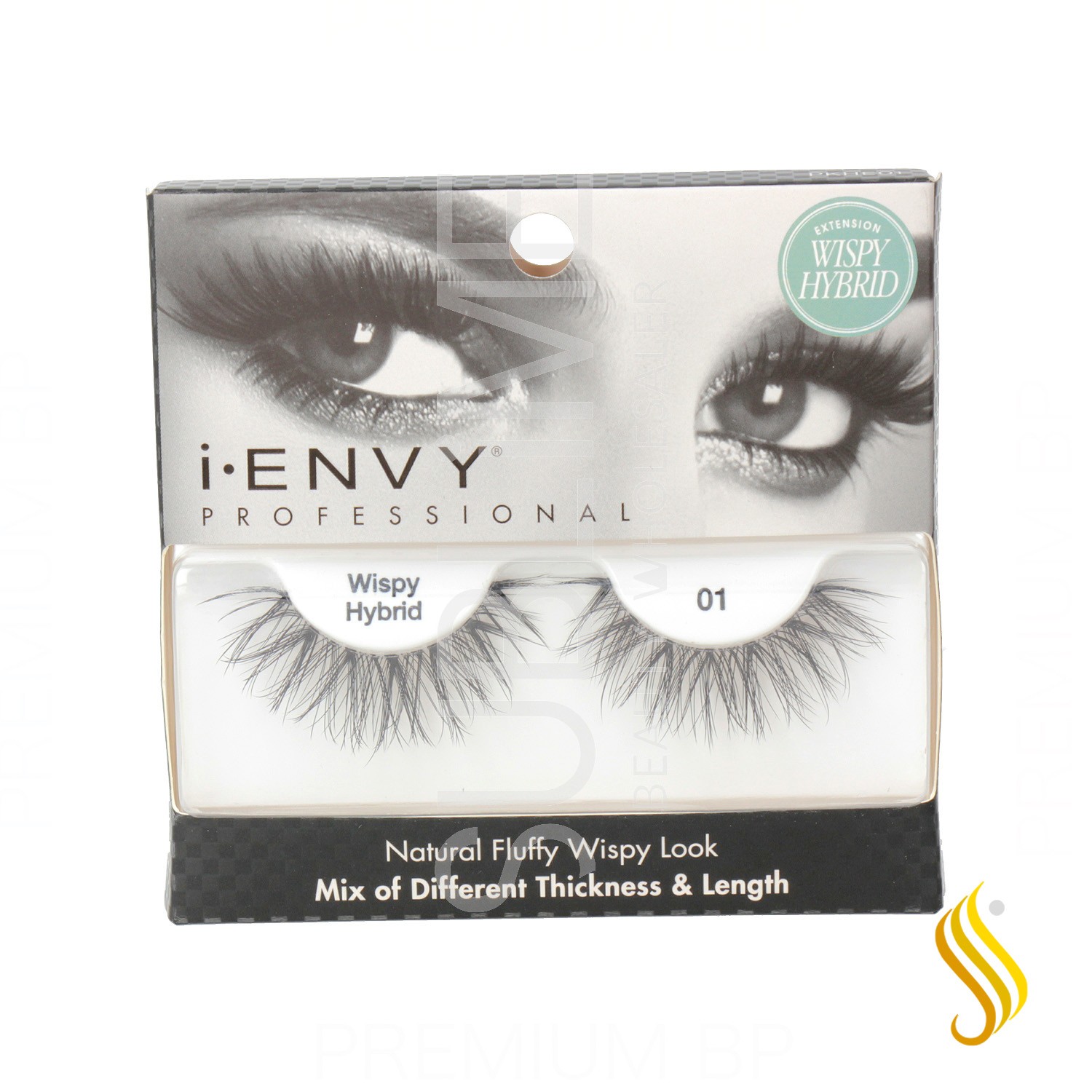 I Envy Wispy Hybrid Extension 01 False Eyelashes in Strip