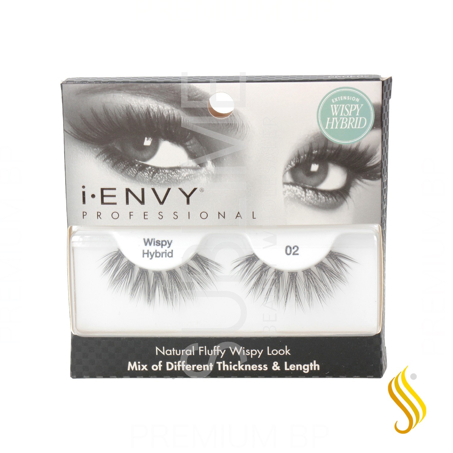 I Envy Wispy Hybrid Extension 02 Strip False Eyelashes