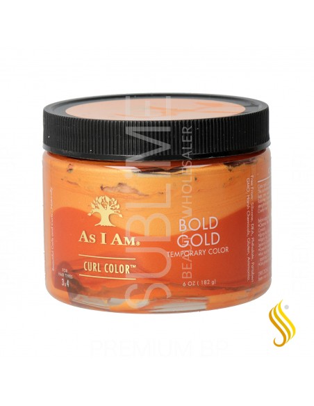 As I Am Curl Color Tinte Color Temporal Bold Gold 182 g