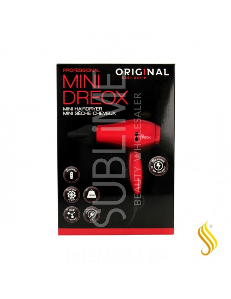Sinelco Dreox Hair Dryer Mini Red