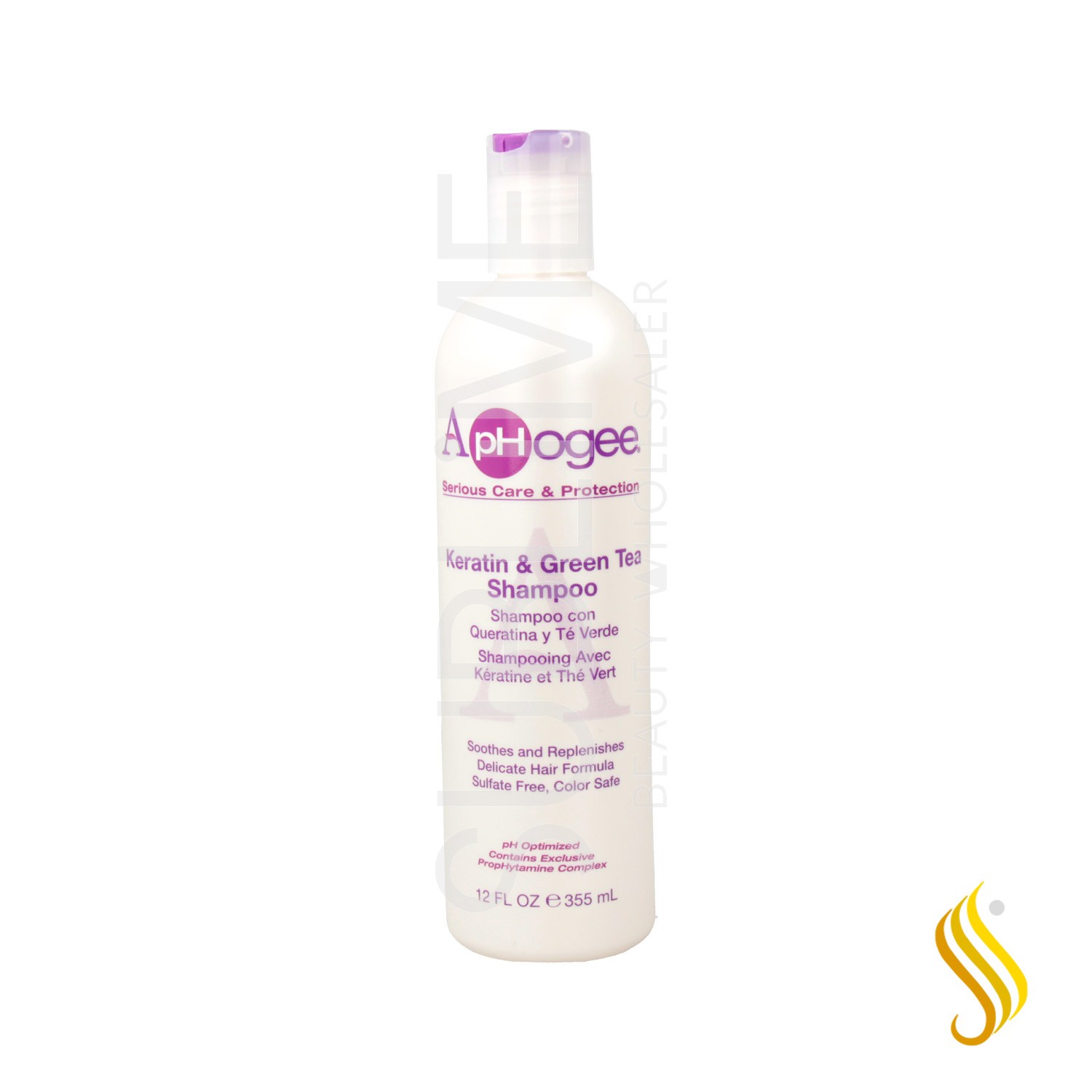 Shampoo Aphogee Queratina e Chá Verde 355 ml