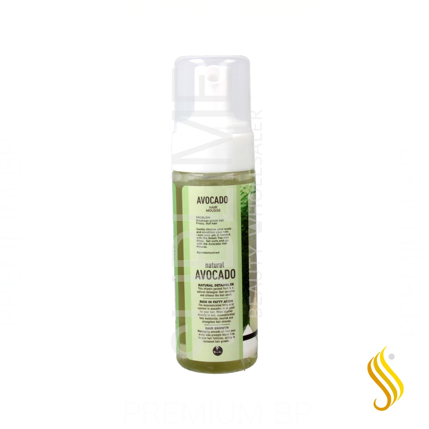 Mousse De Cabelo Com Abacate Curls The Green Collection 236 ml