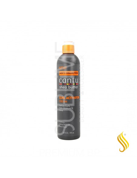 Crème activatrice de boucles au beurre de karité pour hommes Cantu 295 g