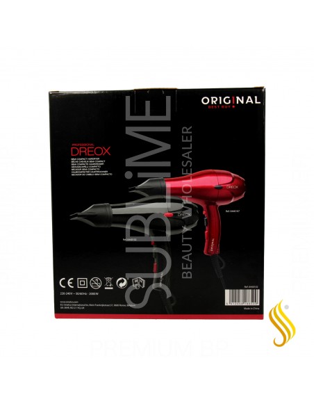 Sèche-cheveux Sinelco Original Dreox Noir 2000 W