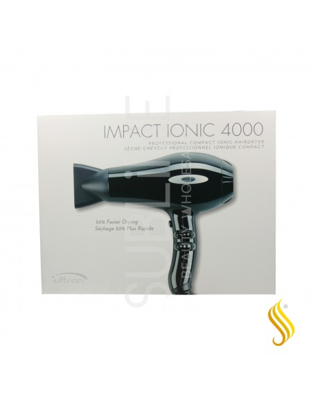 Sèche-cheveux Sinelco Ultron Impact Ionic 4000 Noir