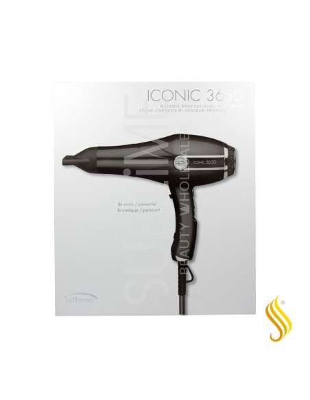 Sinelco Ultron Iconic 3650 Hair Dryer Black