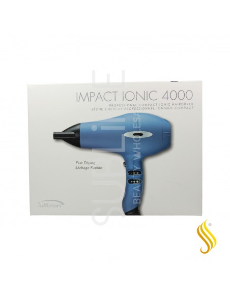 Sèche-cheveux Sinelco Ultron Impact Ionic 4000 Bleu Marine