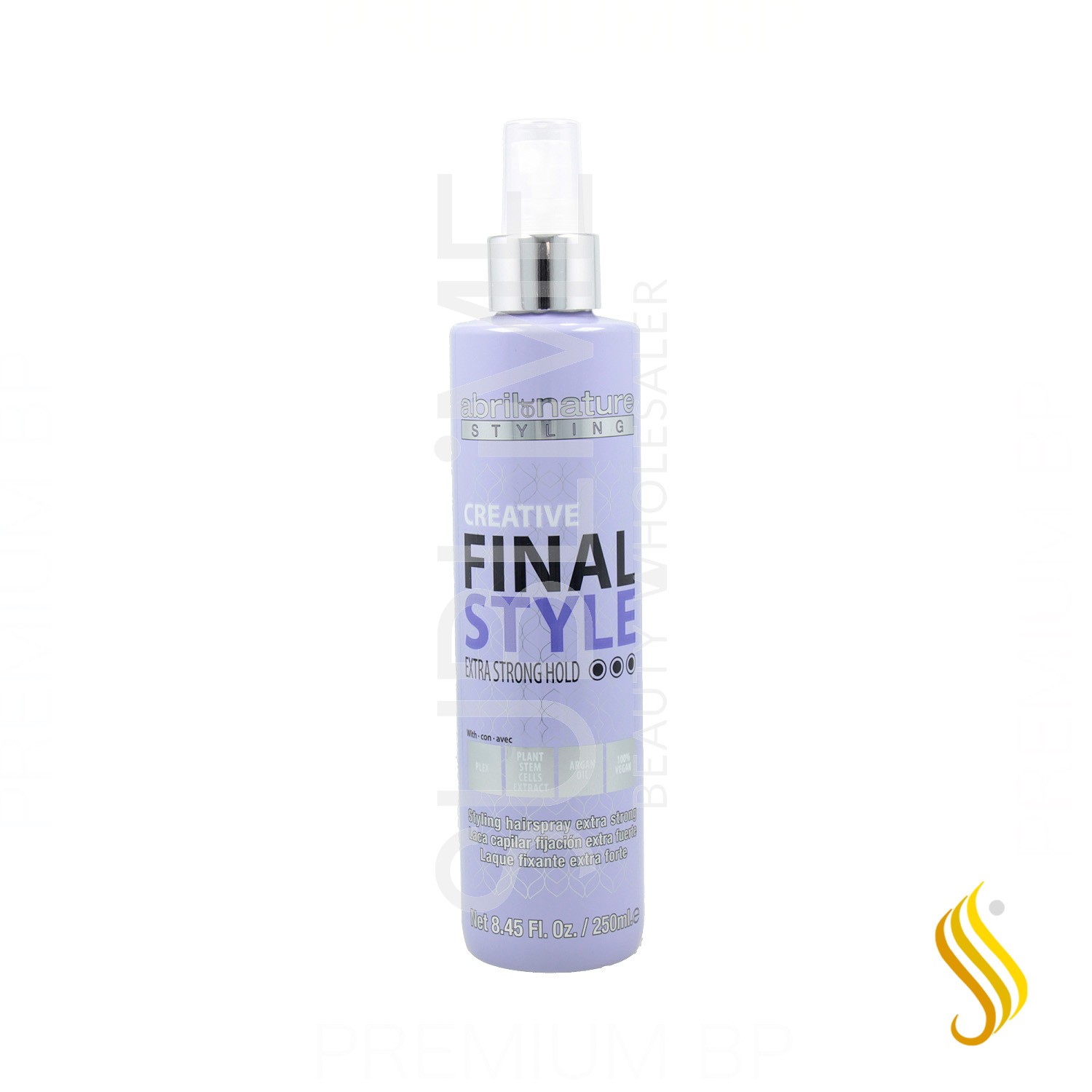 Abril Nature Creative Final Style Extra Strong Hold Hold Lacquer 250 ml
