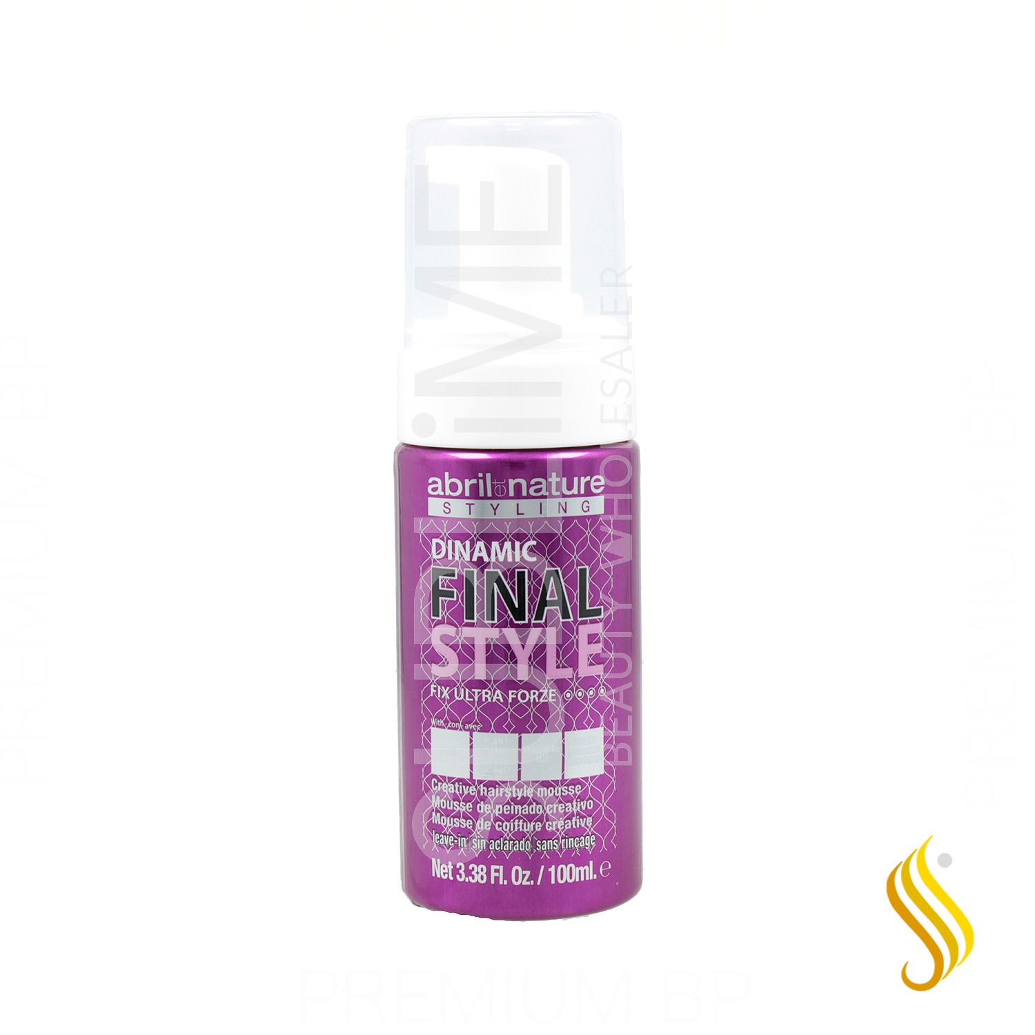 Abril Nature Dinamic Final Style Mousse Fixation Fix Ultra Forte 100 ml