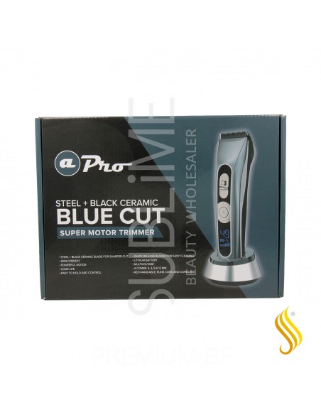 Máquina de corte com aparador super motor Albi Blue Cut